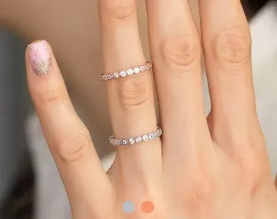 2.0mm Bezel Set Eternity Ring Wedding Band Ring Stackable Eternity Ring Promise Ring Brilliant Cut Diamond Simulant 