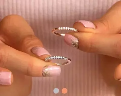 0.36 cttw 1.8mm Wide 4X4 Prong Half Pave Eternity Ring 1.6mm Brilliant Cut Diamond Simulant Wedding Ring Stacking Band Ring 