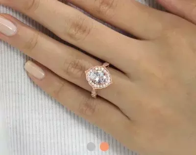 2.48 cttw Vintage Floral Milgrain Art Deco Engagement Ring Oval Cut Diamond Simulants Bridal Ring Wedding Ring 